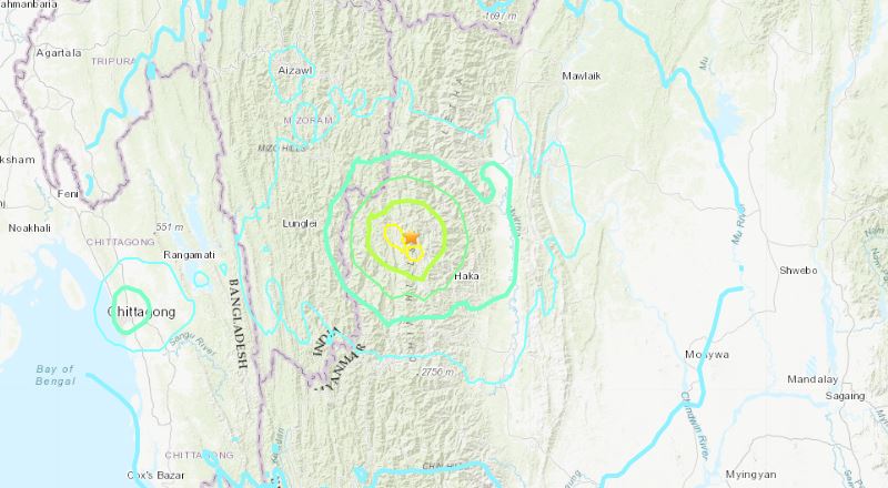 terremoto myanmar