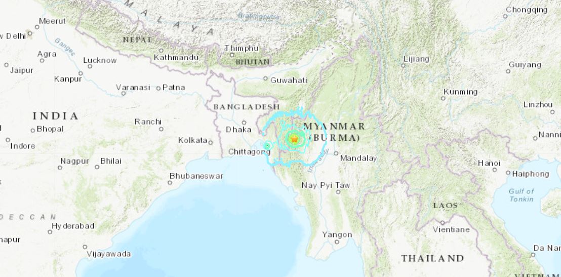 terremoto myanmar