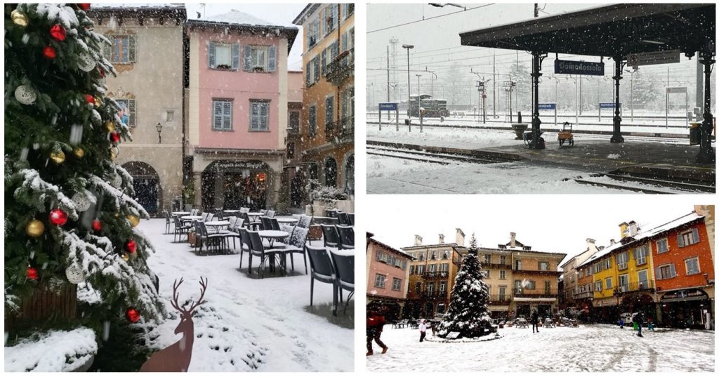 Domodossola neve