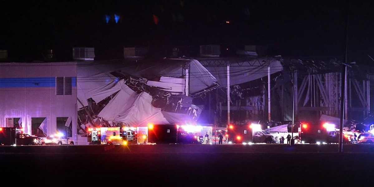 Edwardsville Amazon tornado