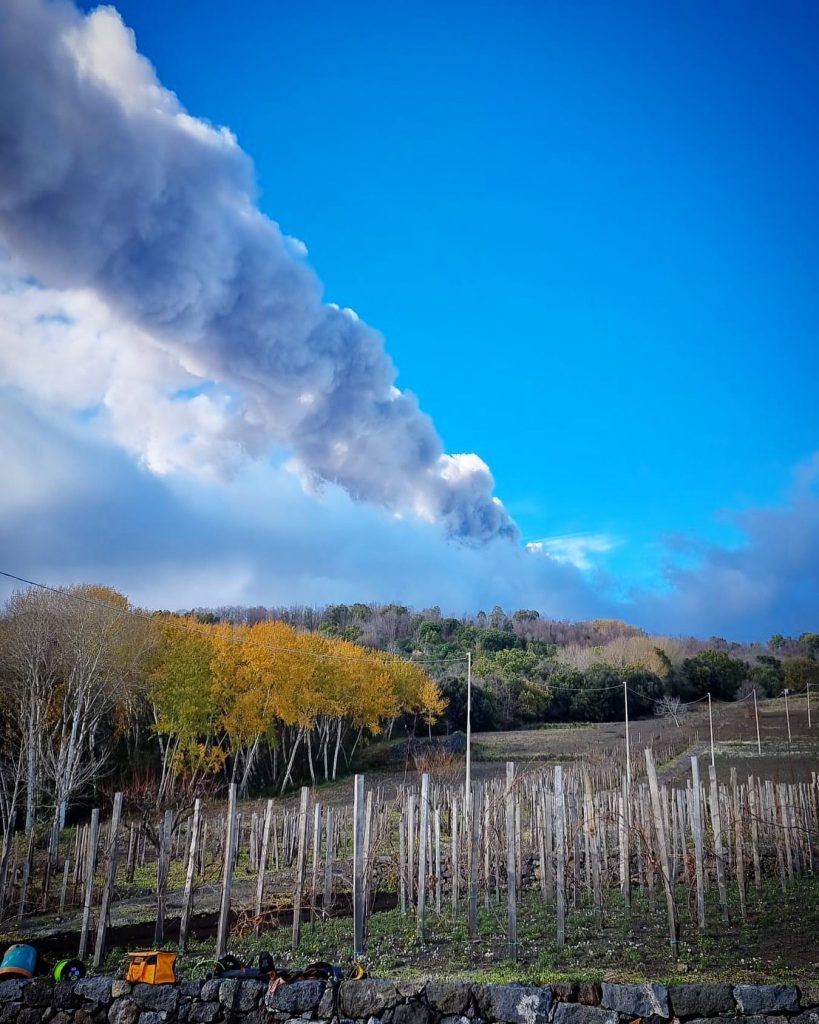 eruzione etna 14 dicembre