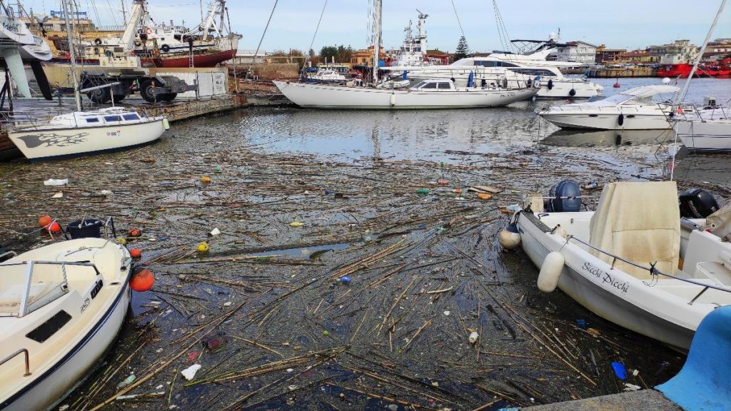 maltempo darsena fiumicino