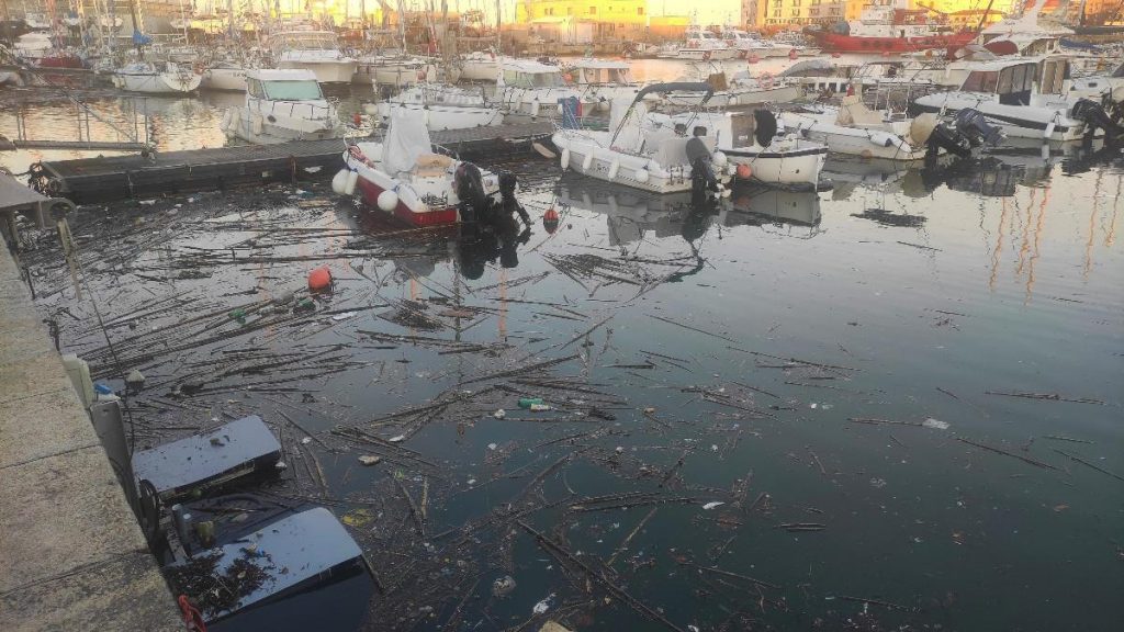 maltempo darsena fiumicino