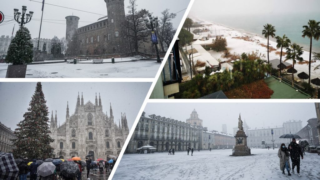 maltempo neve italia oggi