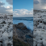 Maltempo in Sicilia, mare in tempesta e forte mareggiata a Sampieri: costa imbiancata per un “effetto nevicata” – FOTO e VIDEO