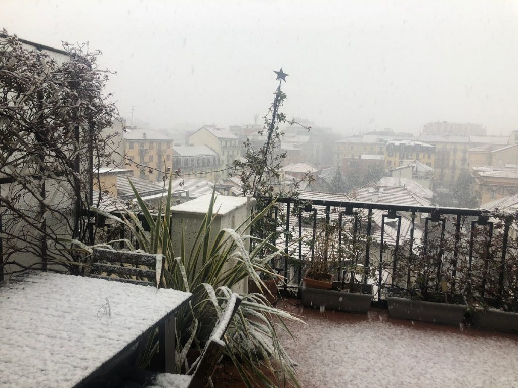 neve a Milano