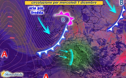 previsioni meteo 1 dicembre