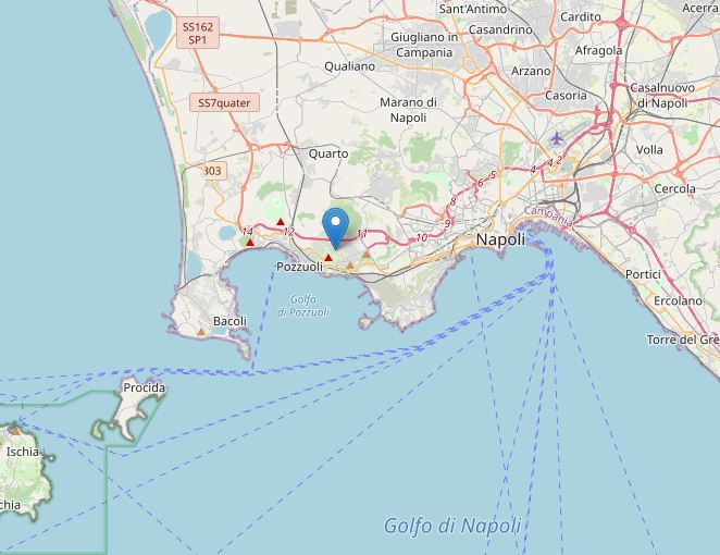 terremoto oggi pozzuoli