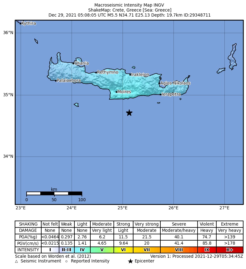 terremoto oggi puglia creta