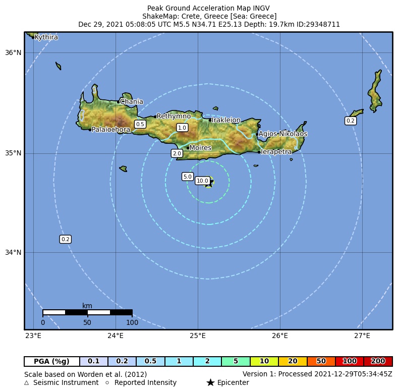 terremoto oggi puglia creta