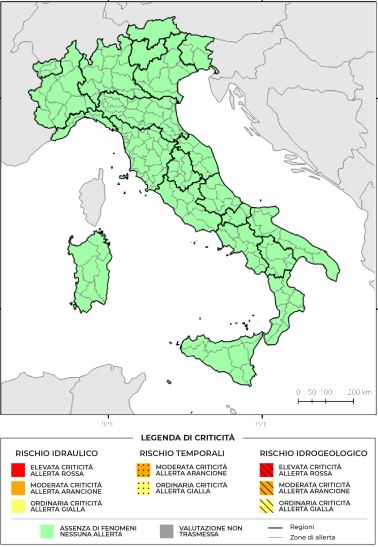 Allerta Meteo Della Protezione Civile Per Il 29 Gennaio: Venti Forti E ...