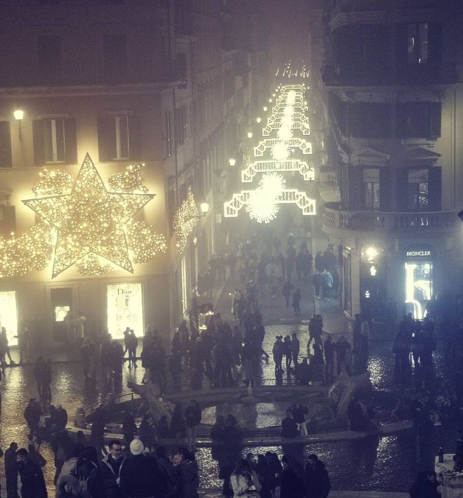 nebbia a roma notte di capodanno 2022