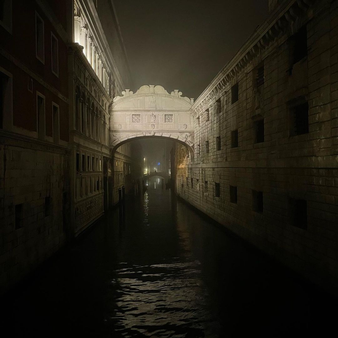 nebbia a venezia notte di capodanno 2022