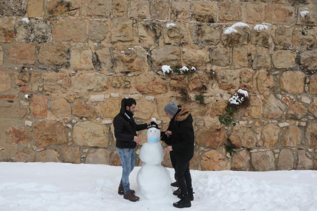 neve israele gerusalemme