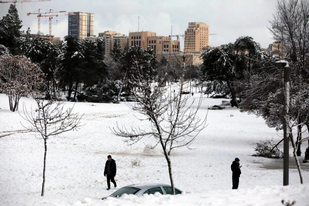 neve israele gerusalemme