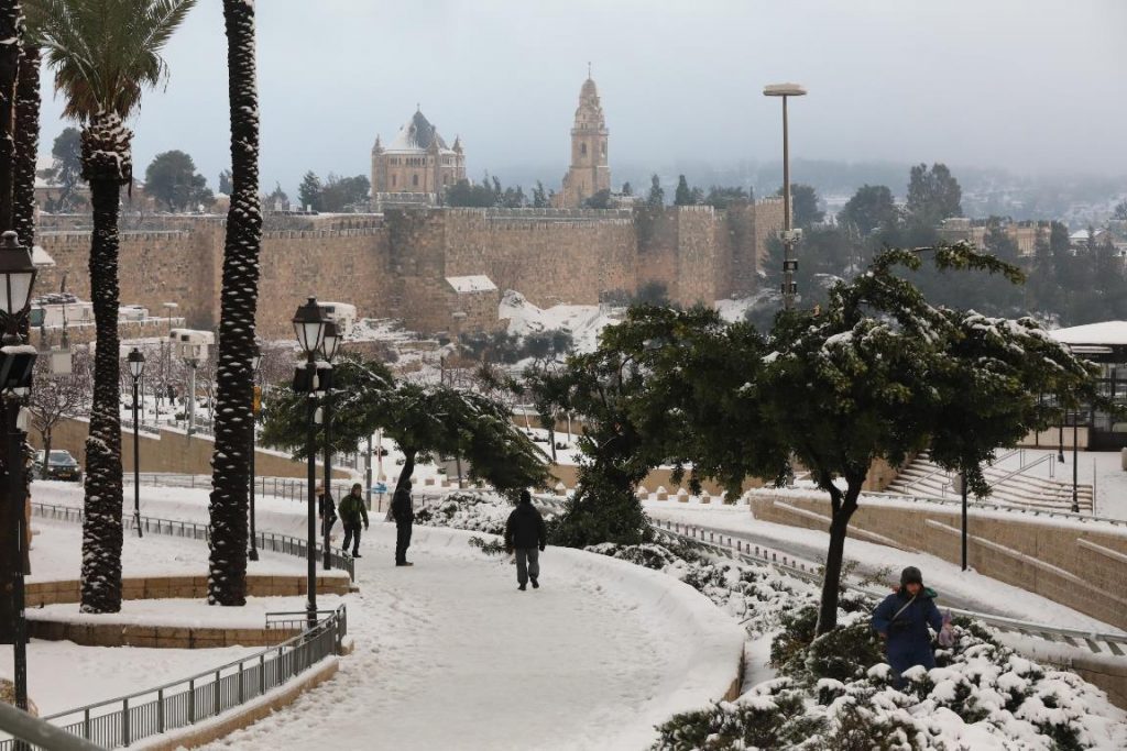 neve israele gerusalemme