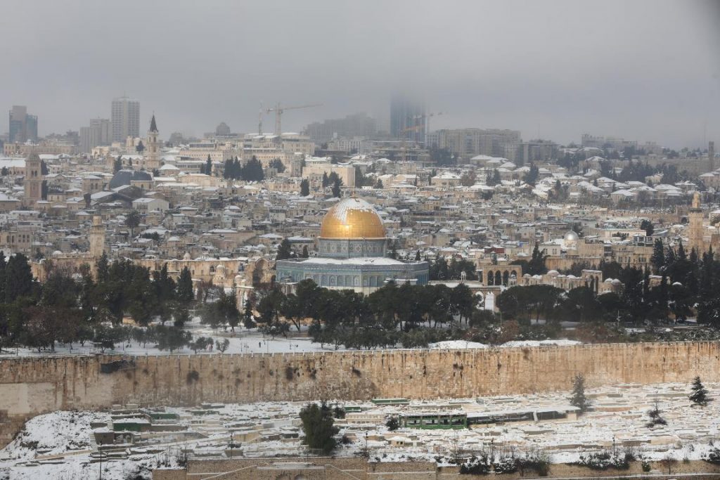 neve israele gerusalemme