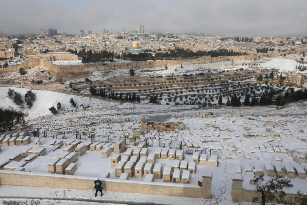 neve israele gerusalemme