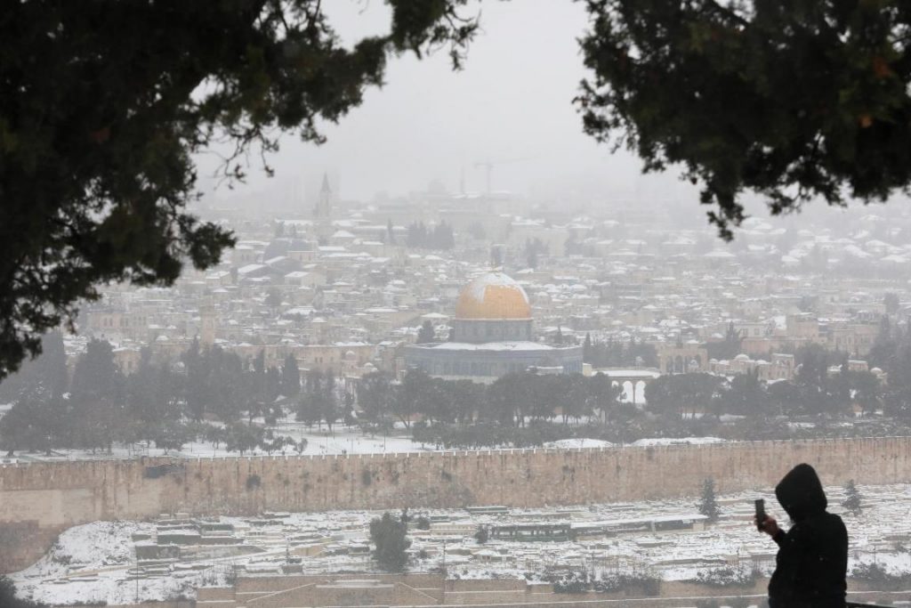 neve israele gerusalemme