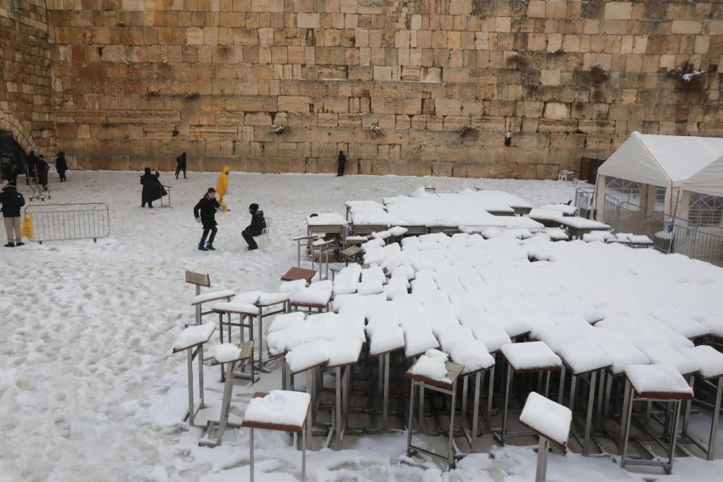 neve israele gerusalemme