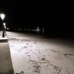 Maltempo Puglia: la neve imbianca il litorale del Salento, fiocchi in riva al mare tra San Cataldo e Casalabate [FOTO]