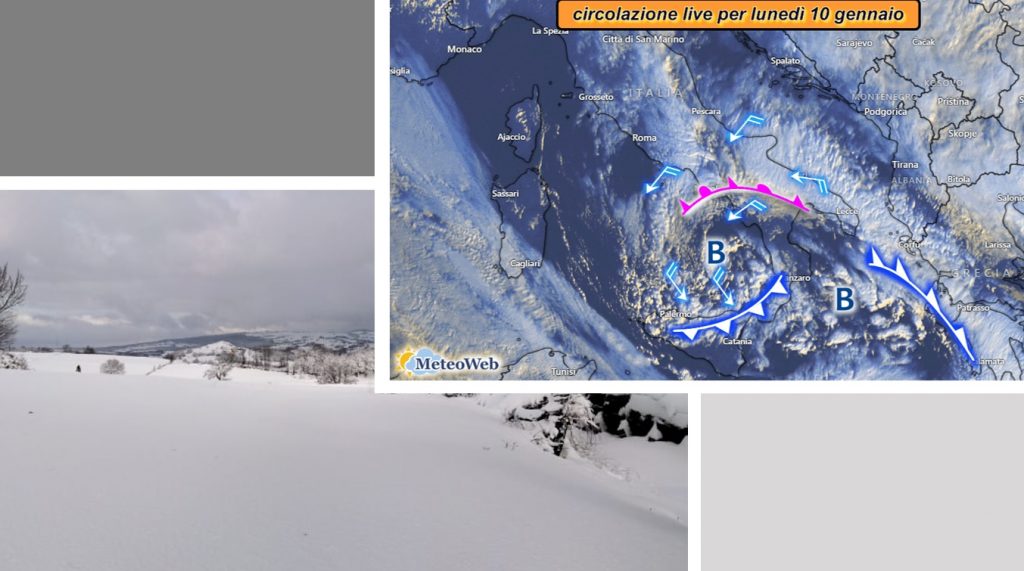 previsioni meteo e neve