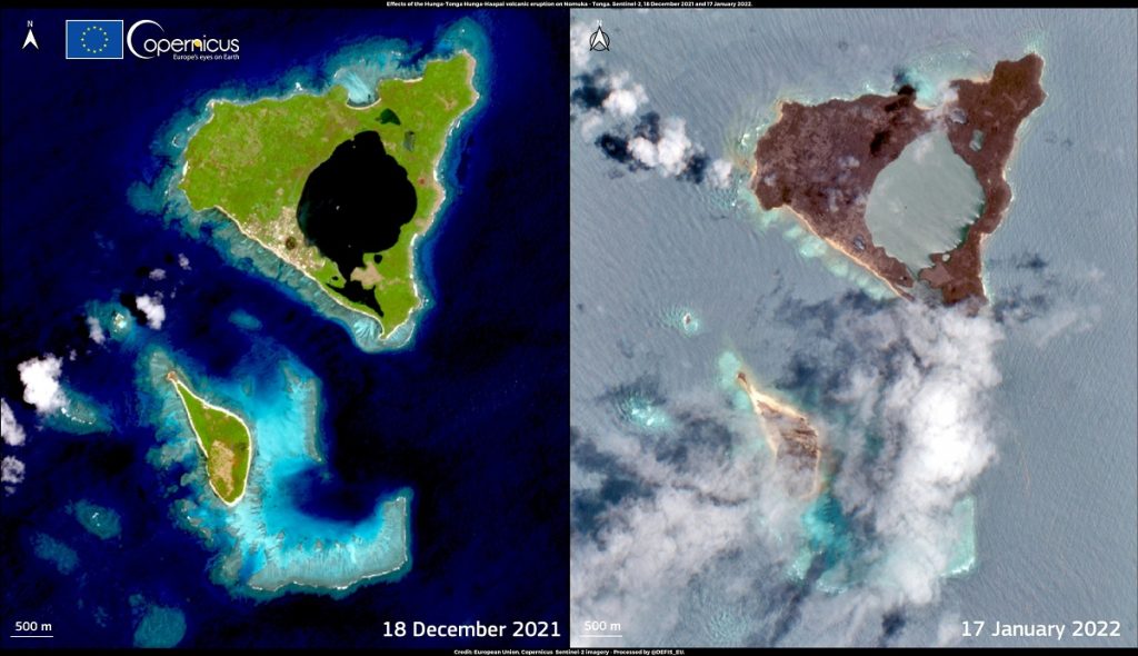 eruzione tonga