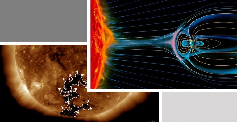 vento solare 8 9 gennaio buco coronale