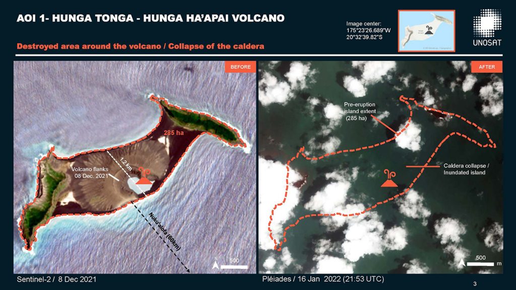 vulcano tonga