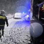 Maltempo e neve: 300 interventi dei vigili del fuoco in Emilia-Romagna, Molise e Abruzzo [FOTO]