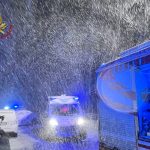 Maltempo e neve: 300 interventi dei vigili del fuoco in Emilia-Romagna, Molise e Abruzzo [FOTO]