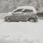 Maltempo in Emilia Romagna, raffica di 270km/h al Passo della Croce Arcana: tanta neve sull’Appennino e a San Marino – FOTO