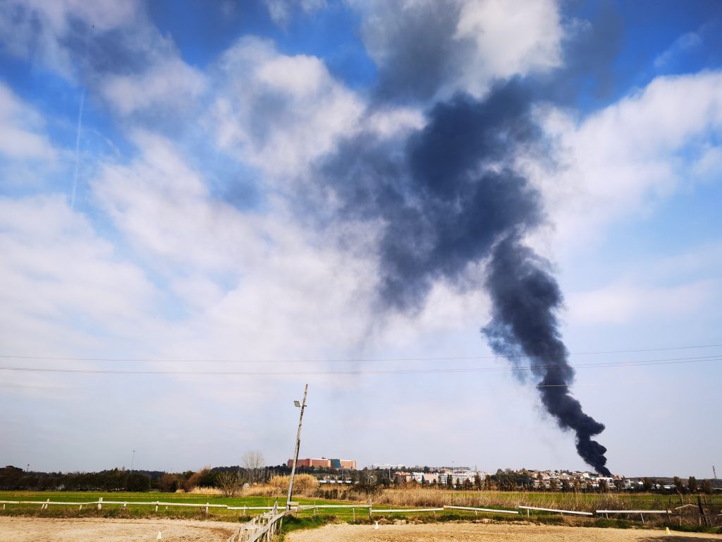 incendio roma