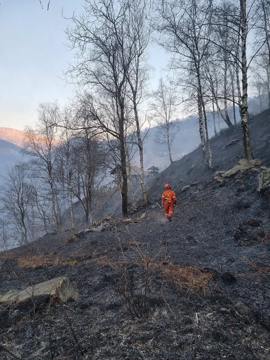 incendio valstrona sambughetto