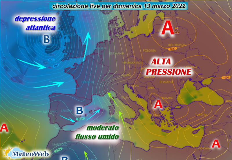 Previsioni Meteo: Oggi Piogge Sulle Isole Maggiori E Nevicate Al Nord/Ovest