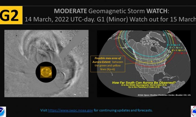 tempeste geomagnetiche g2