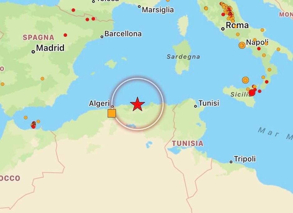 terremoto Algeria