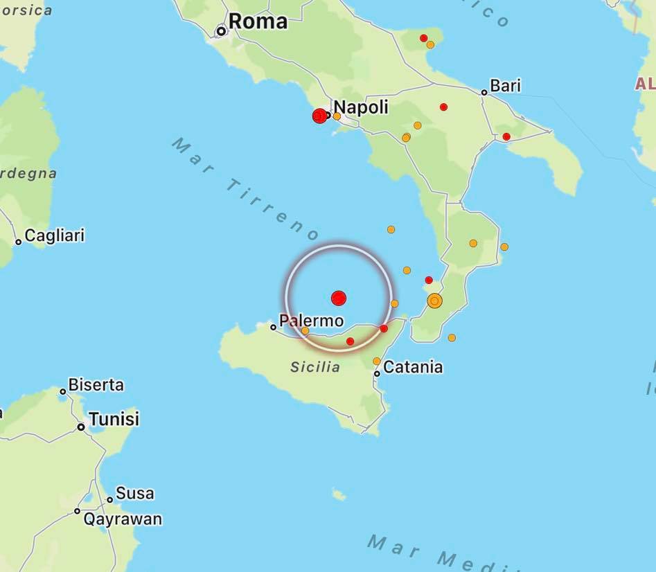 terremoto oggi sicilia