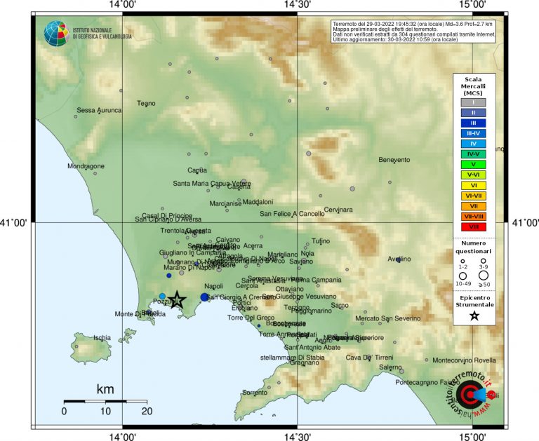 terremoto pozzuoli campi flegrei