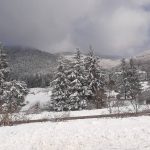 Maltempo Lazio: abbondante nevicata sul Monte Livata, imbiancati i Castelli Romani | FOTO