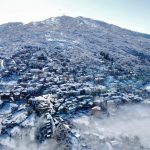 Maltempo Lazio: abbondante nevicata sul Monte Livata, imbiancati i Castelli Romani | FOTO