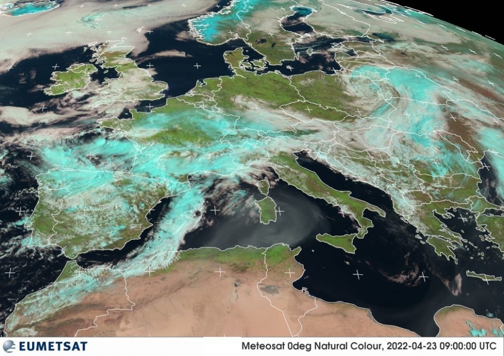 sabbia del sahara 23 aprile 2022