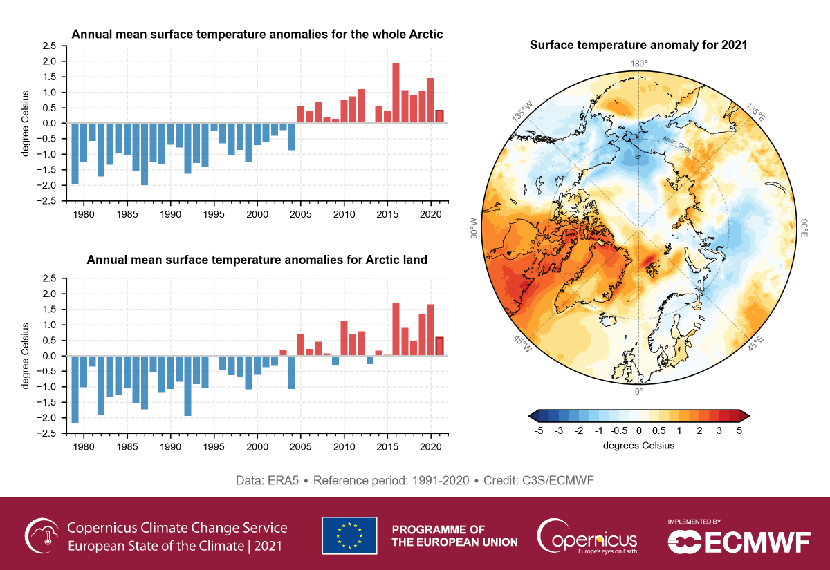 anomalia temperatura artico 2021