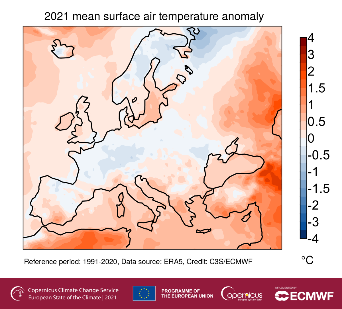 anomalia temperatura europa 2021