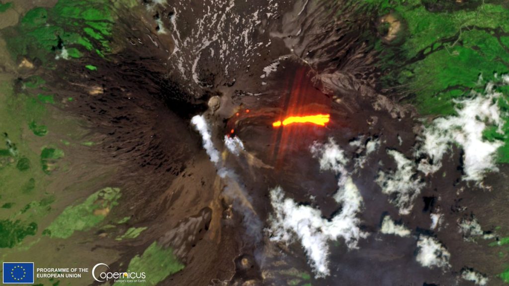 eruzione etna valle del bove