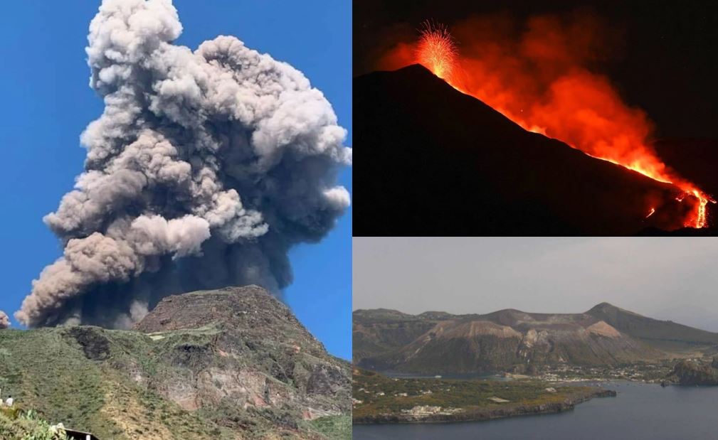 etna stromboli vulcano