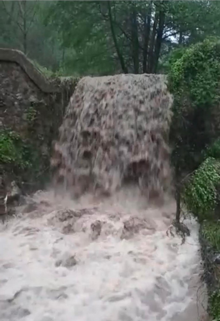 maltempo esondazione sant'agata di esaro