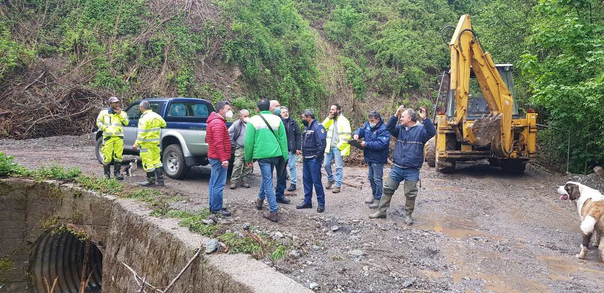 maltempo esondazione sant'agata di esaro