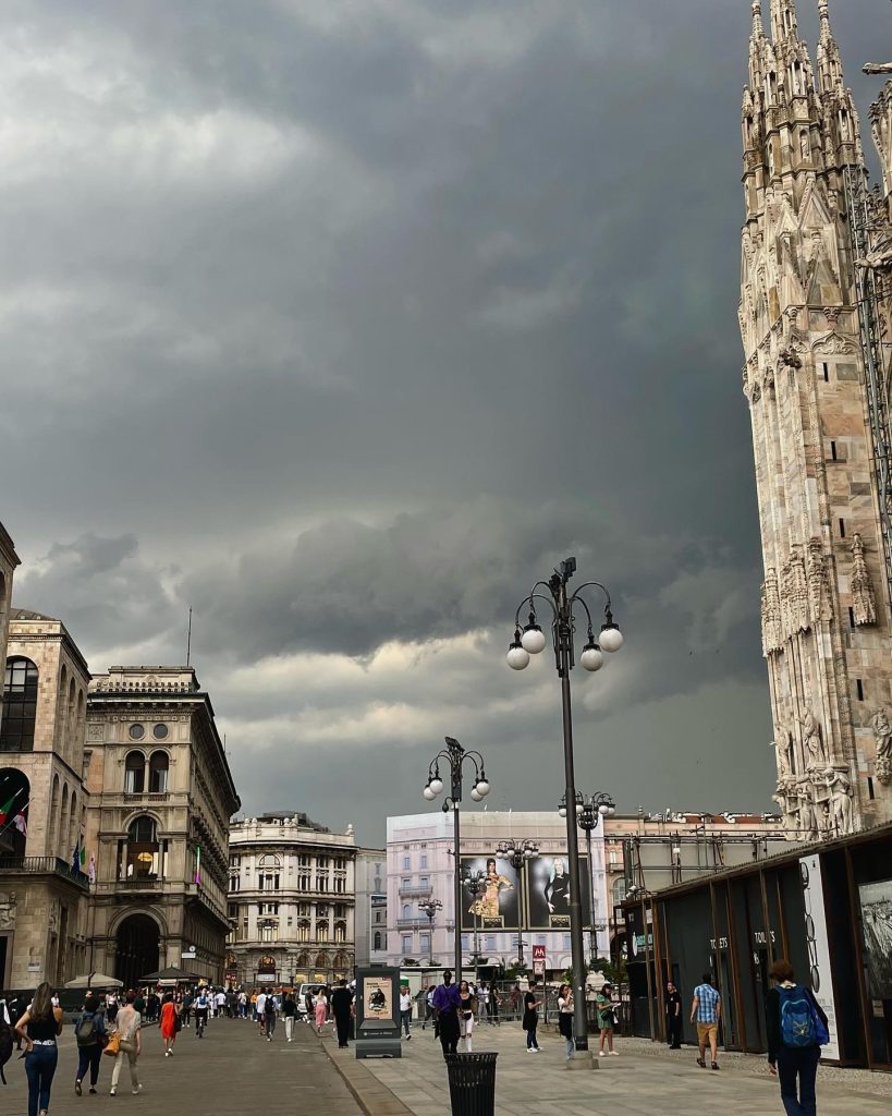 maltempo temporale milano