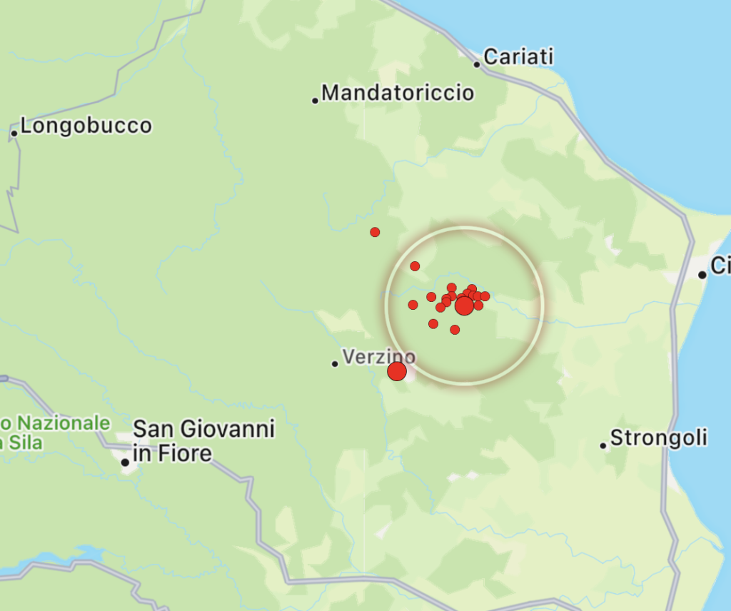 terremoto calabria